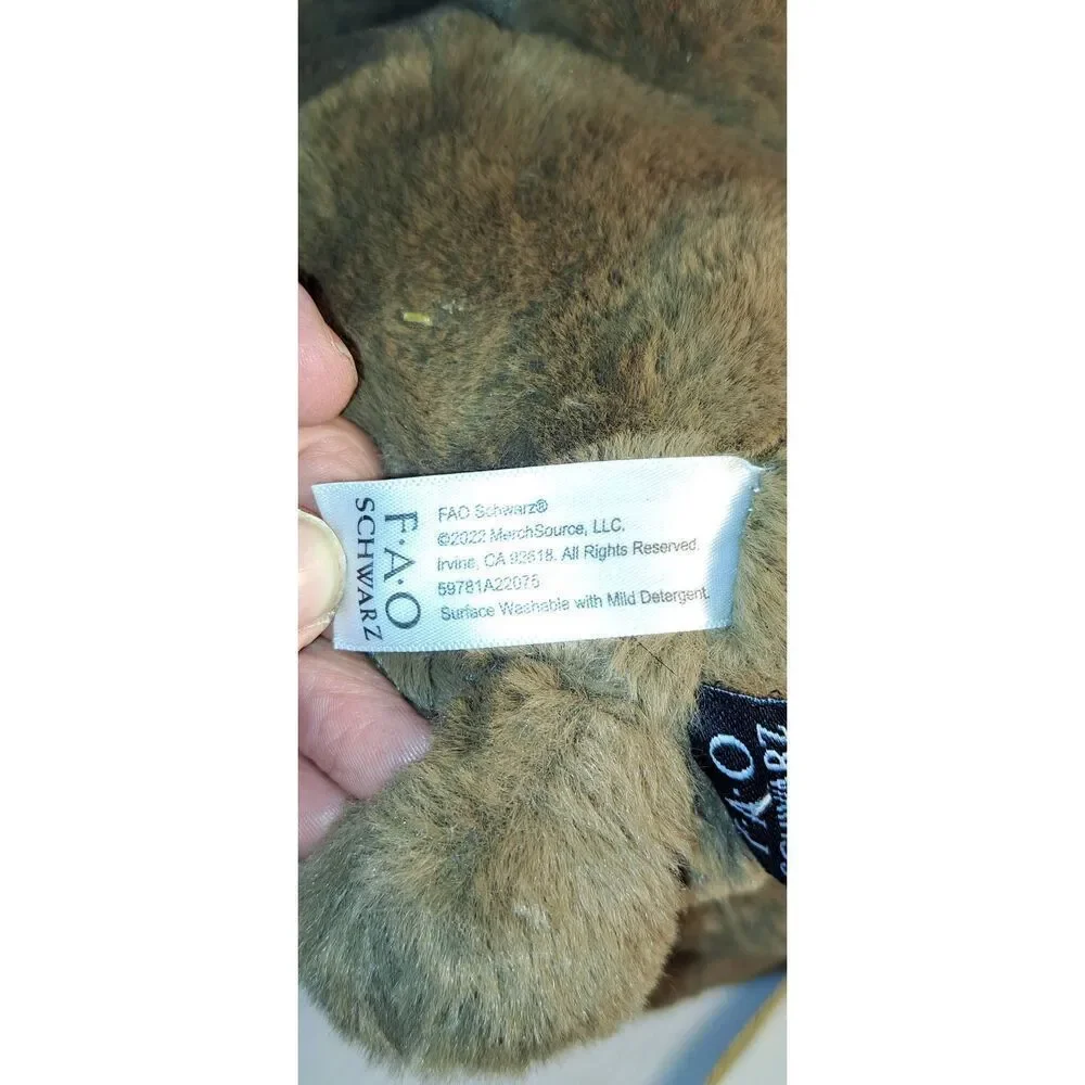 FAO SCHWARZ SOFT 160TH ANNIVERSARY EDITION TEDDY BEAR - Picture 8 of 8